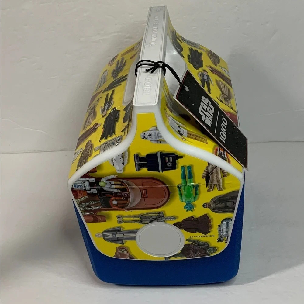 Star Wars Mini Toy Box Cooler 6 Can Igloo Playmate NWT